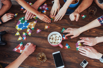 People engaging in playtime activities for physical and mental health benefits, such as improved fitness, reduced stress, and stronger social connections.